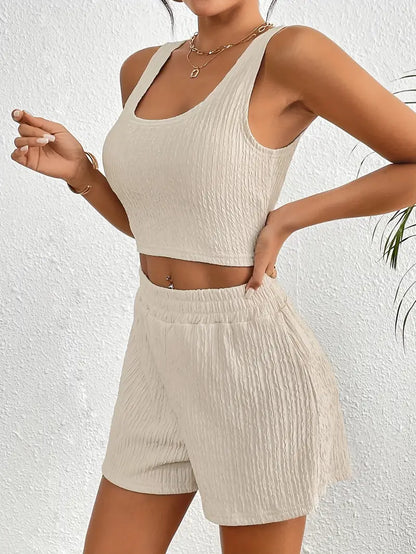Diana™ – Ledigt Shortsset för Kvinnor