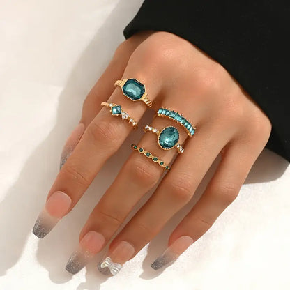 Ädelstens Ring Set | Tillsammans Mot Diabetes
