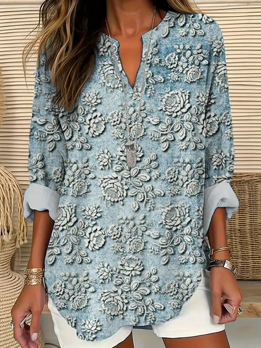 Azure™ - Damblus med Petal Mist-tryck