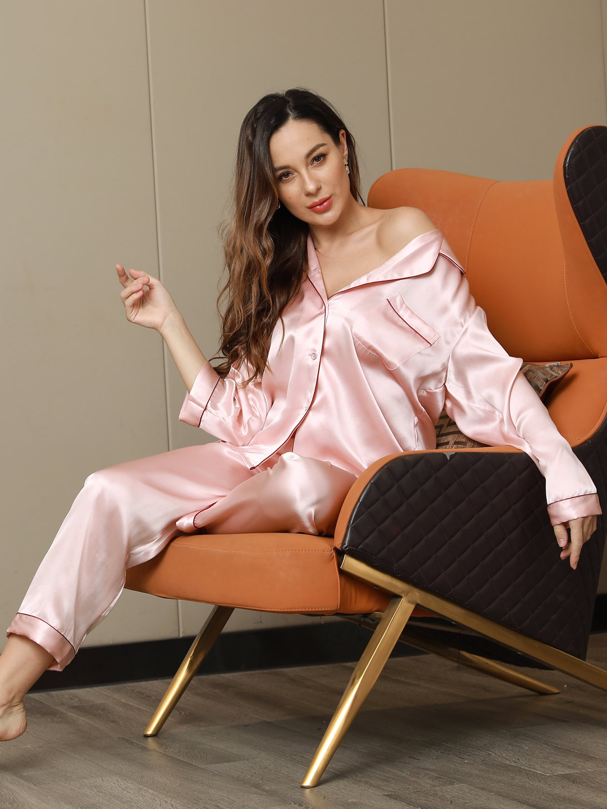 Mira™ – Satinpyjamas Set
