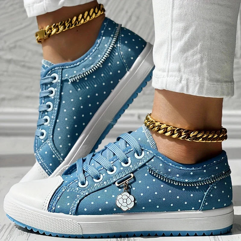 Lara™ - Blommig Mesh-sneaker för Kvinnor