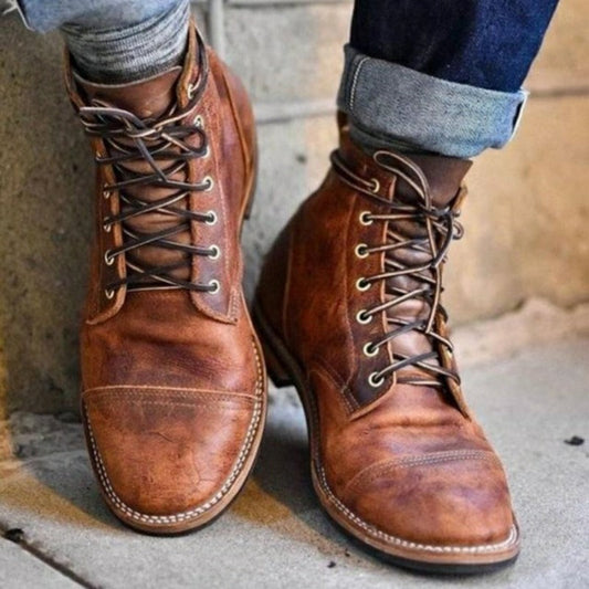 Mark™ - Läder Ankelboots