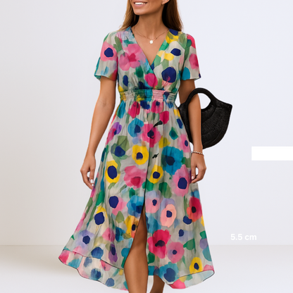 Hannah™ – Blommig klänning