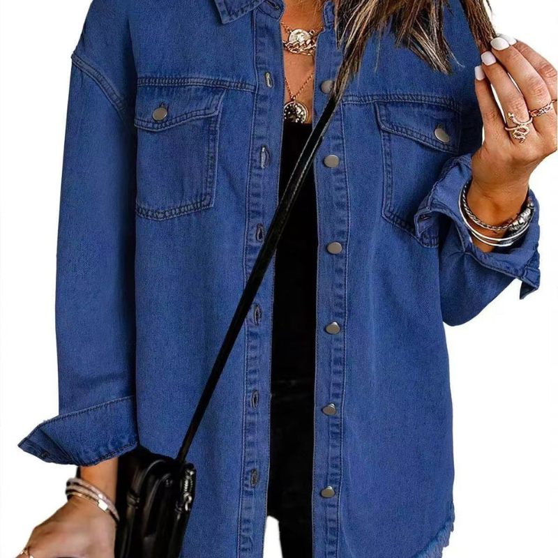 Lovisa™ – Klassisk Jeansjacka för Dam