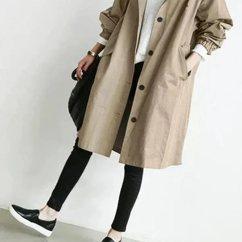 Hera™ - Stilren Trenchcoat