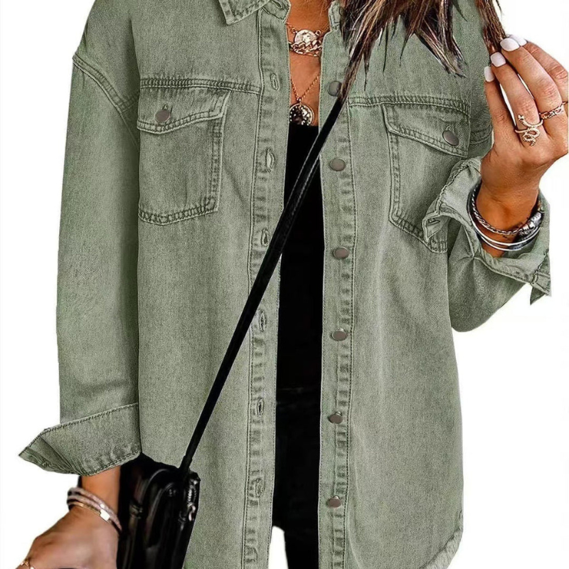 Lovisa™ – Klassisk Jeansjacka för Dam