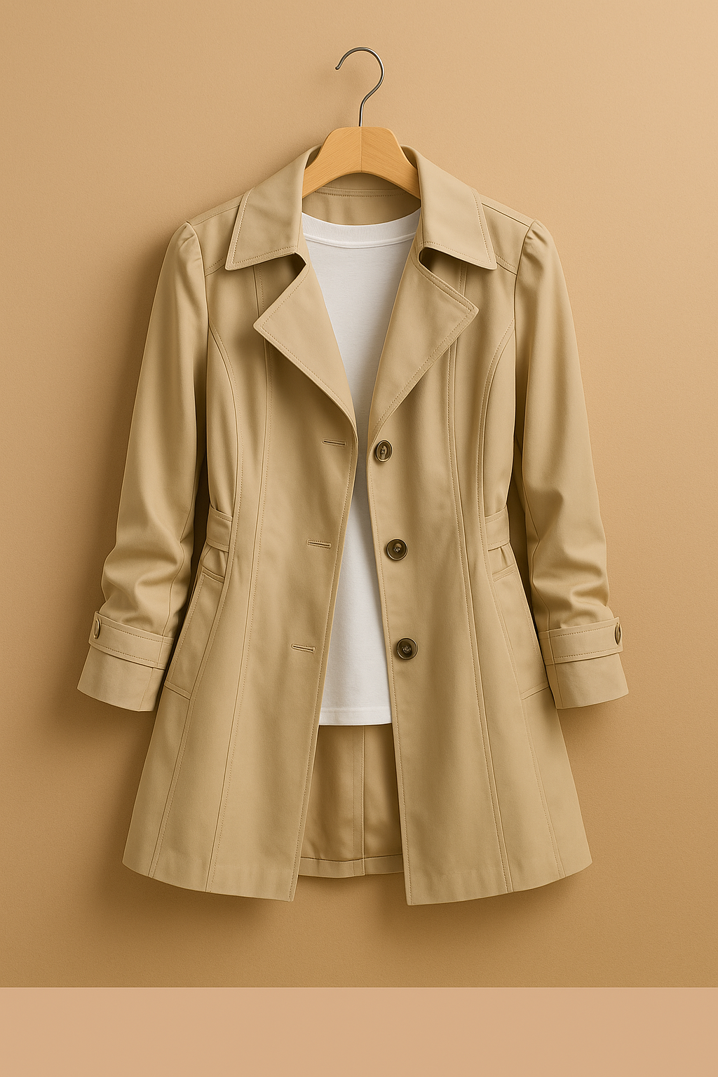 Xandra™ – Klassisk Trenchcoat för Kvinnor