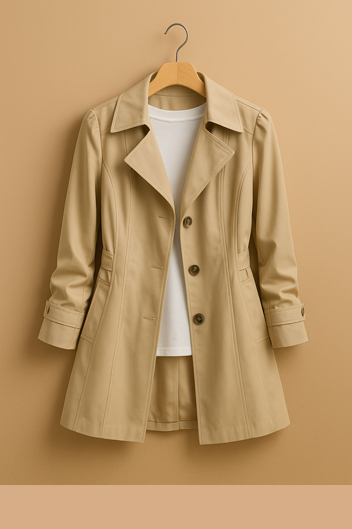 Xandra™ – Klassisk Trenchcoat för Kvinnor