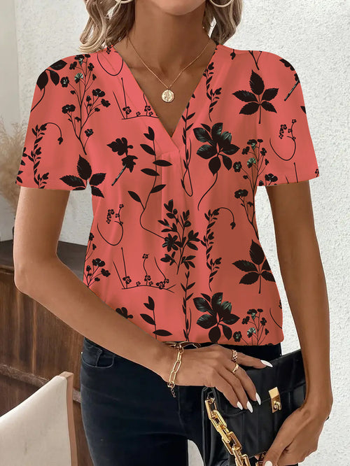 Hedda™ – Vardaglig Topp med V-ringning