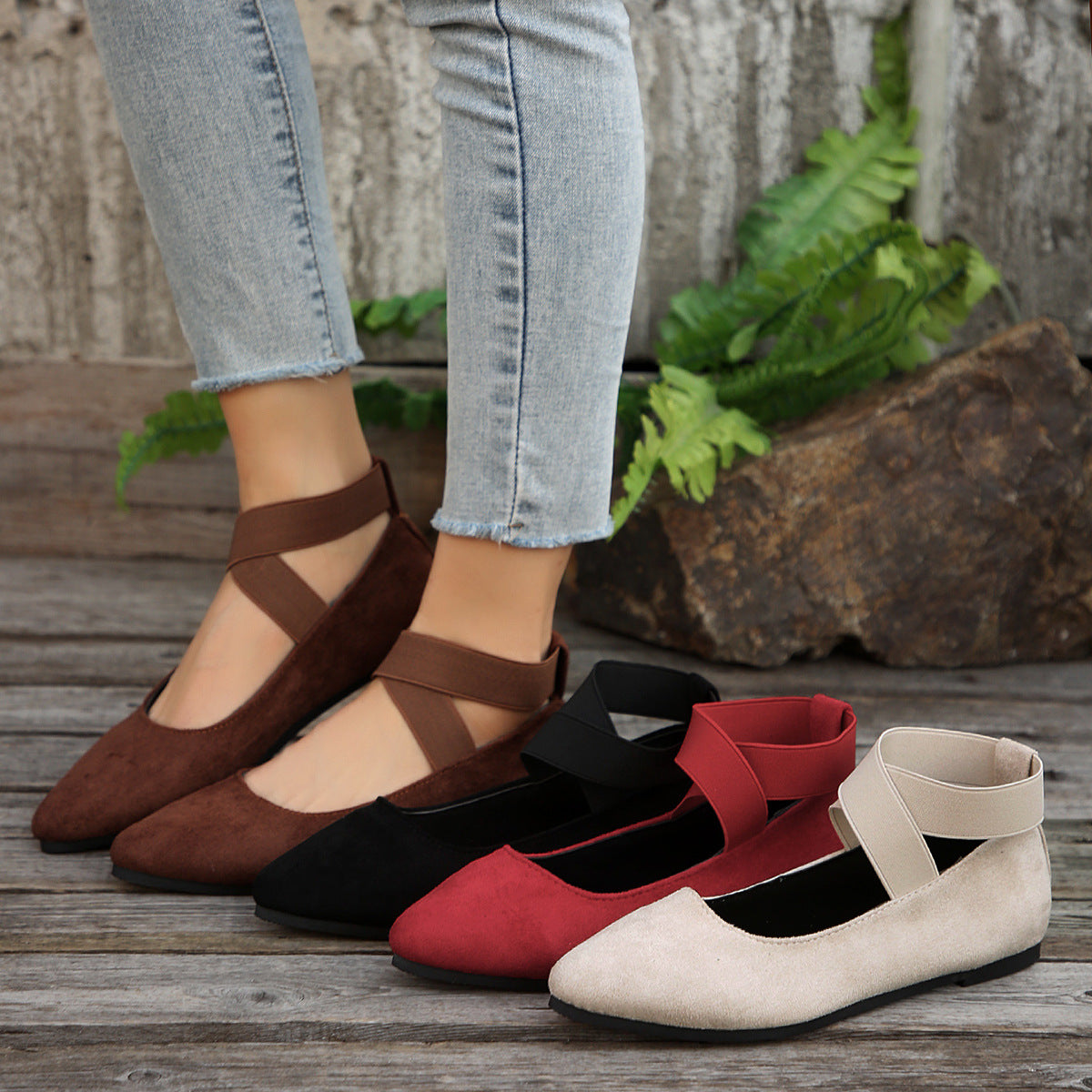 Ylva™ - Lätta Ballerinaskor