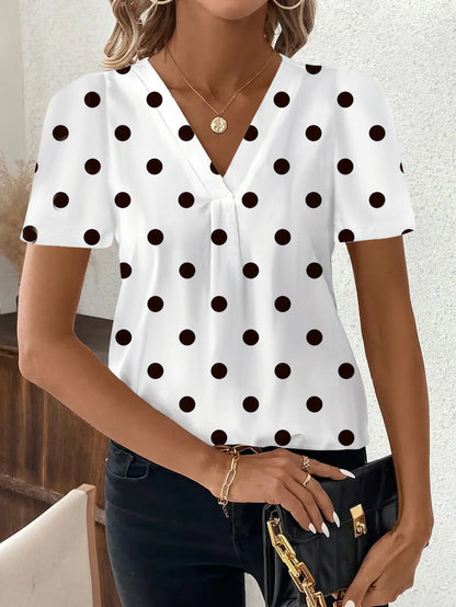 Hedda™ – Vardaglig Topp med V-ringning