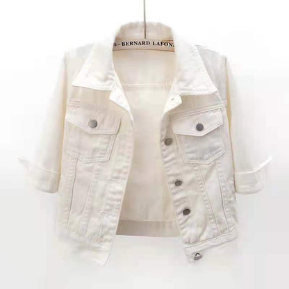 Rhea™ – Damens Klassiska Jeansjacka