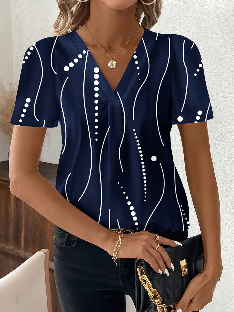 Hedda™ – Vardaglig Topp med V-ringning