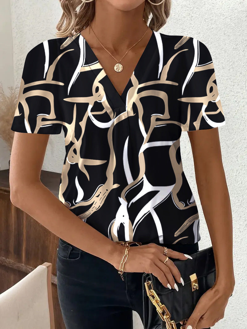 Hedda™ – Vardaglig Topp med V-ringning