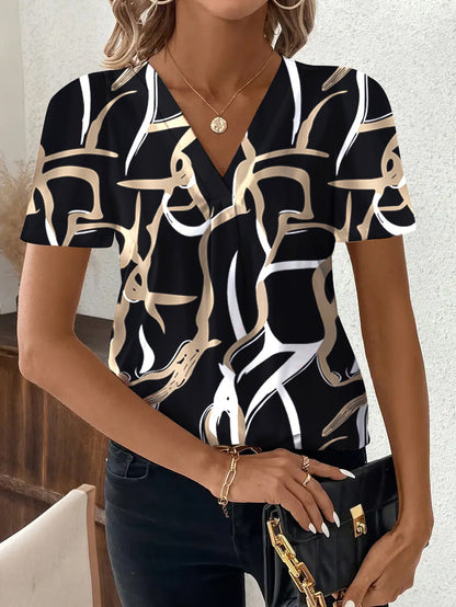 Hedda™ – Vardaglig Topp med V-ringning