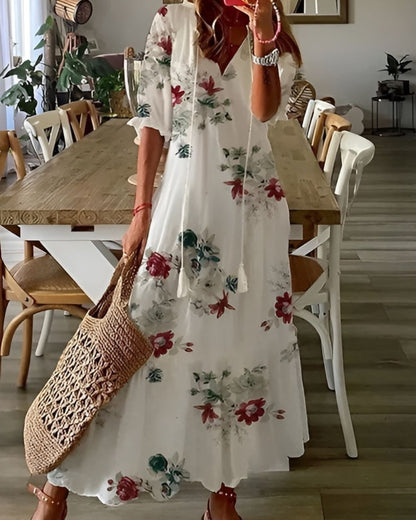 Helena™ - Damers Eleganta Sommarklänning