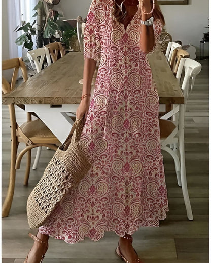 Helena™ - Damers Eleganta Sommarklänning