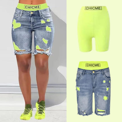 Charley™ – Damens Stilrena Vardagsshorts