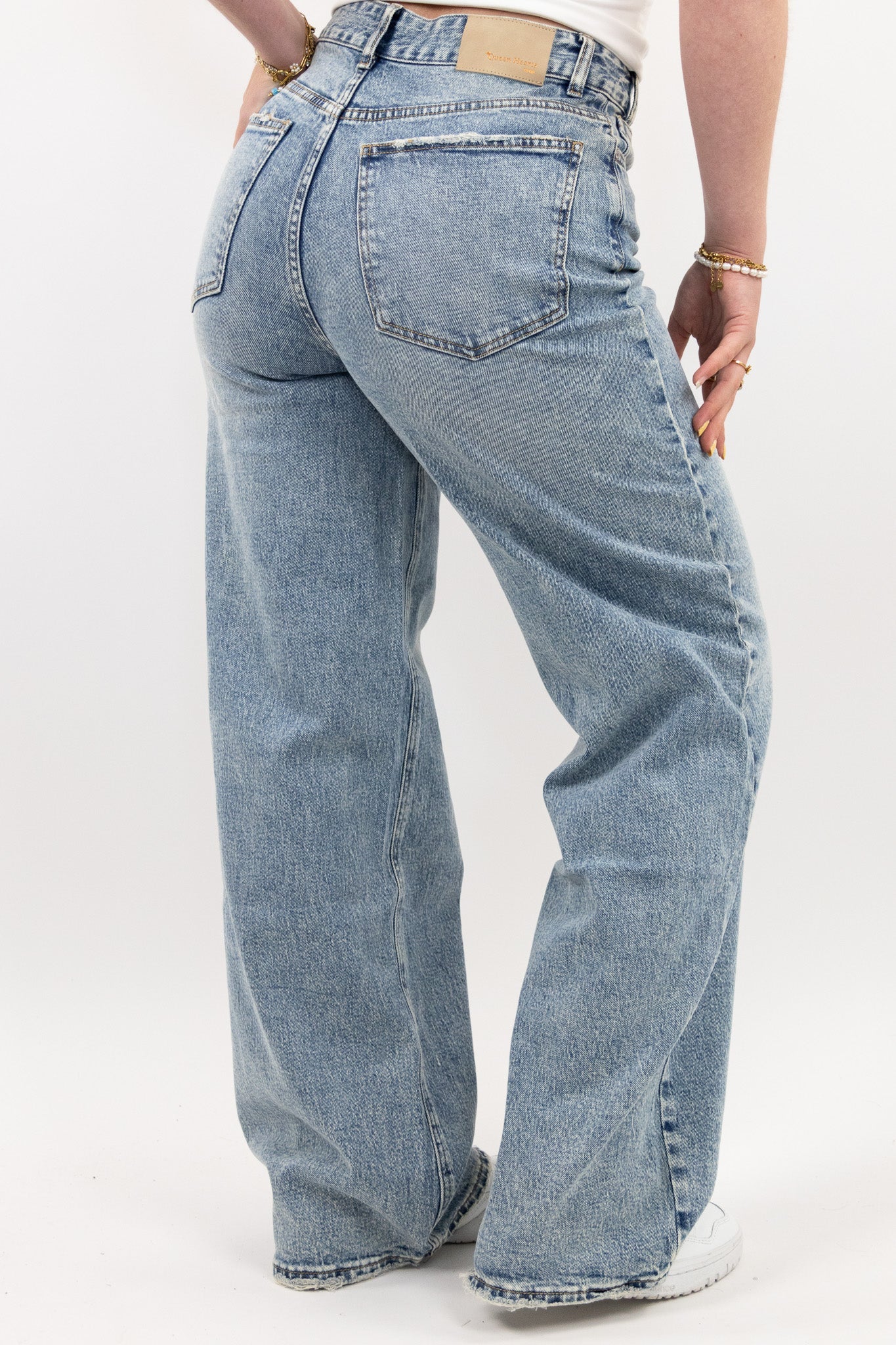 Vera™ -Lösa jeansbyxor