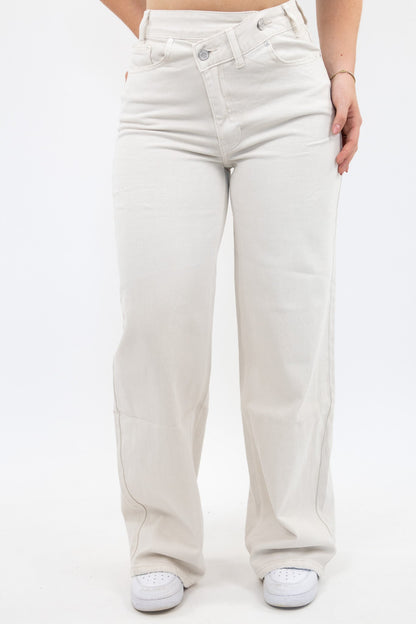 Vera™ -Lösa jeansbyxor