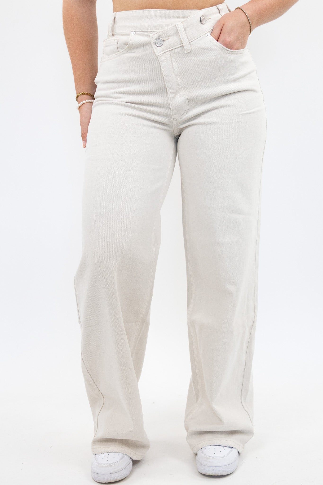 Vera™ -Lösa jeansbyxor