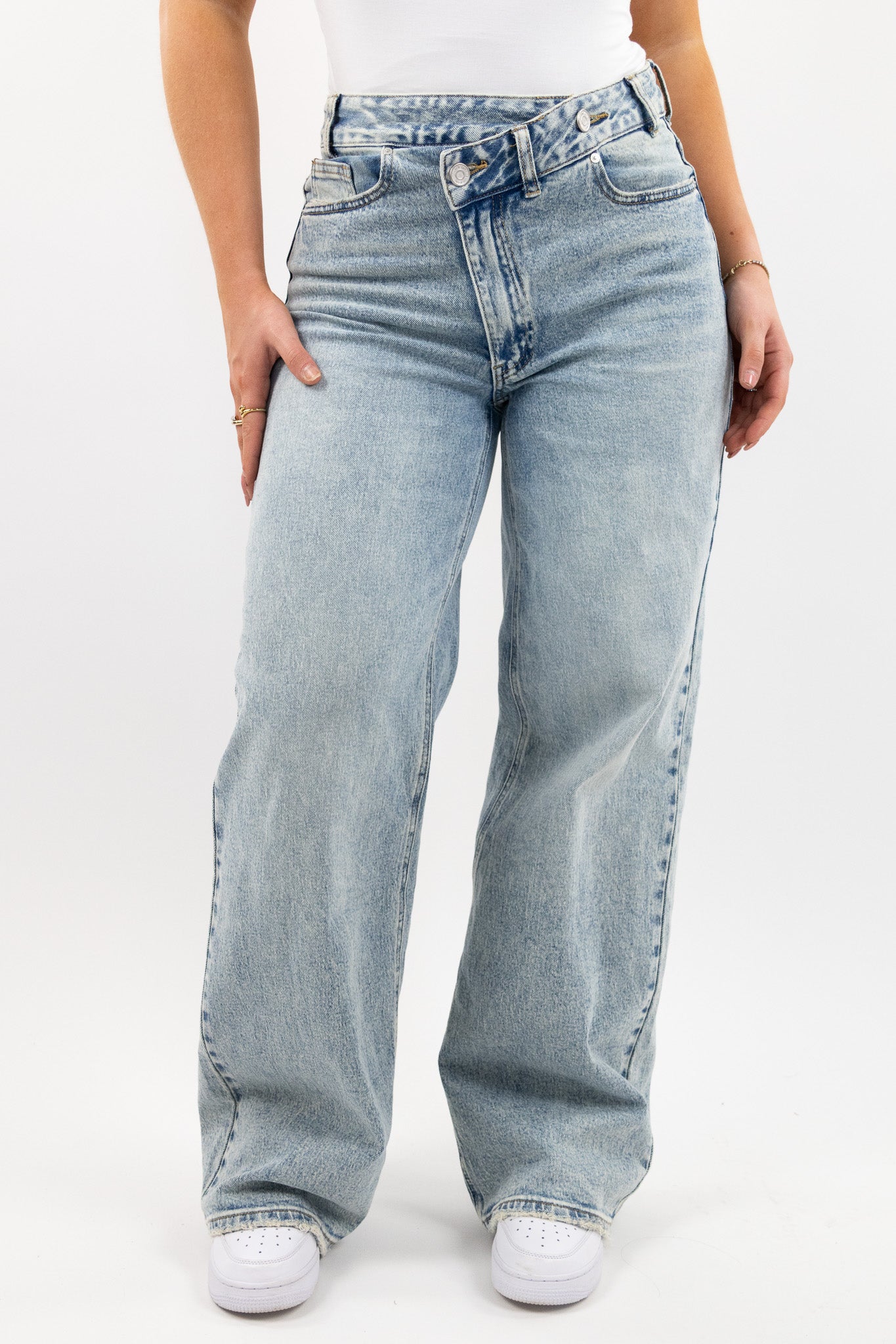 Vera™ -Lösa jeansbyxor