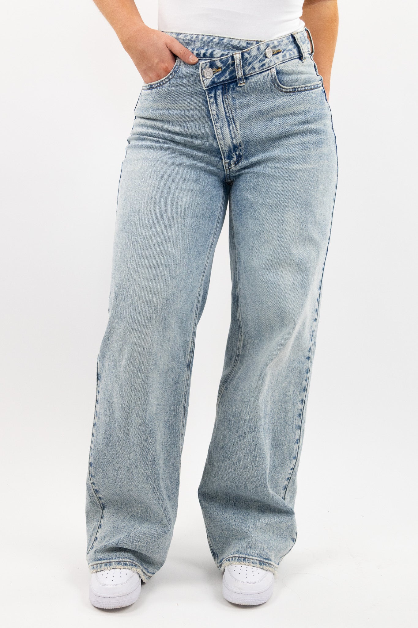 Vera™ -Lösa jeansbyxor