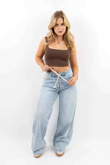 Ania™ - Rep Lös Jeans