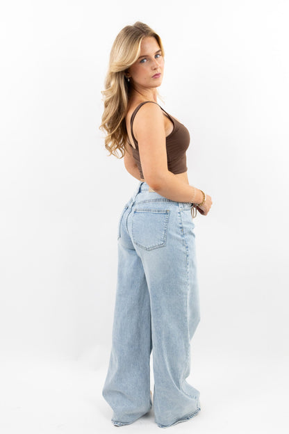 Ania™ - Rep Lös Jeans