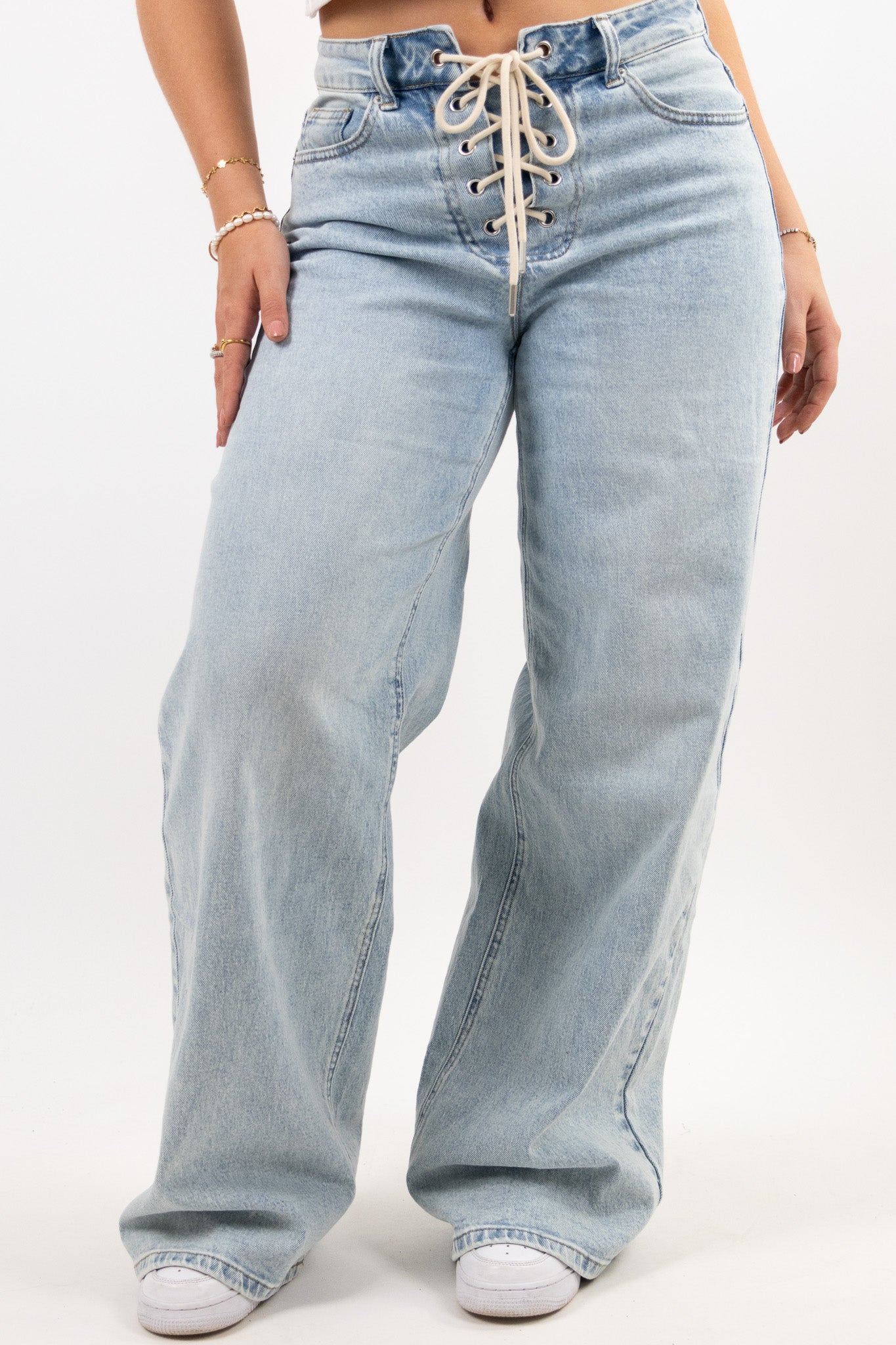 Ania™ - Rep Lös Jeans