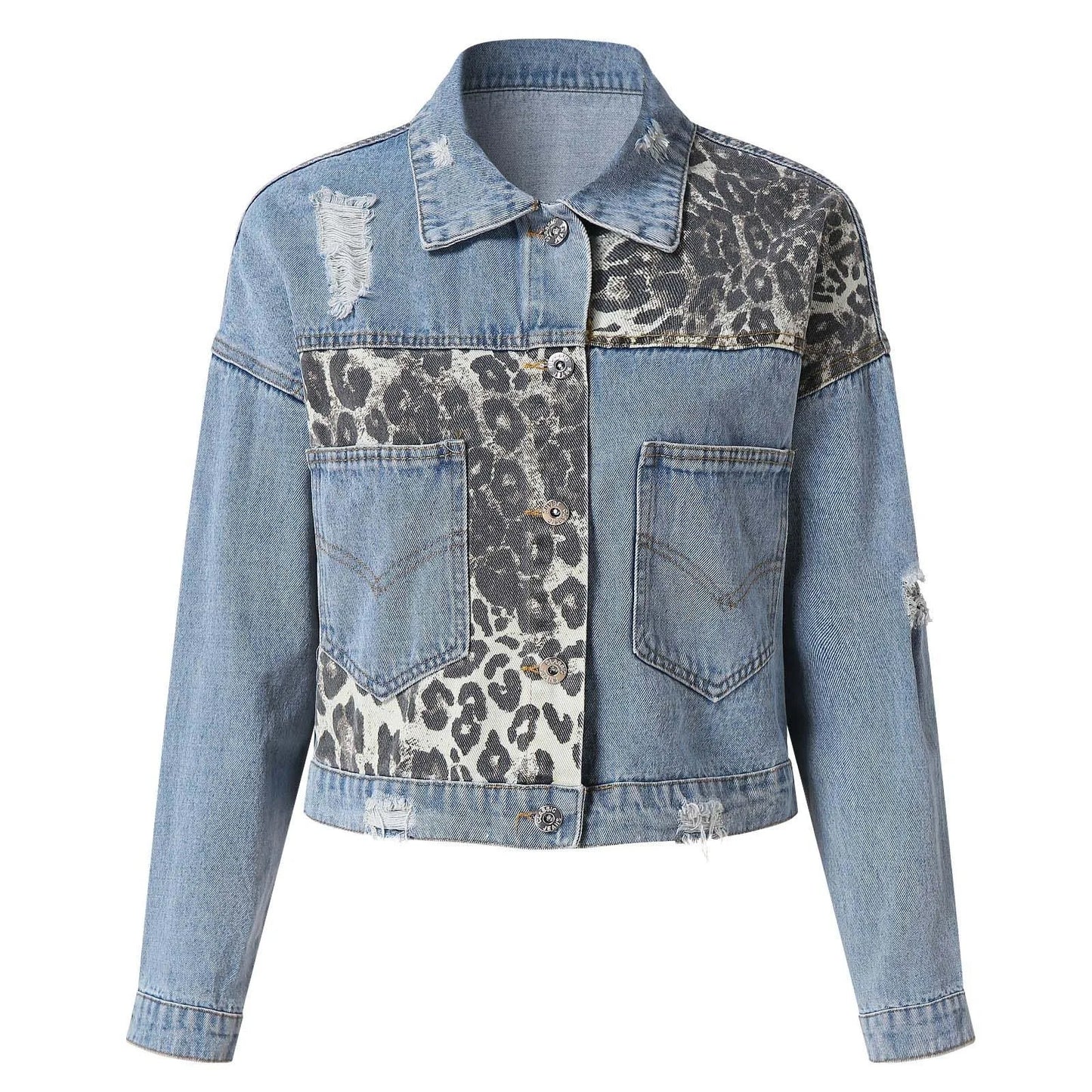 Fanny™ – Jeansjacka med Lång Ärmar