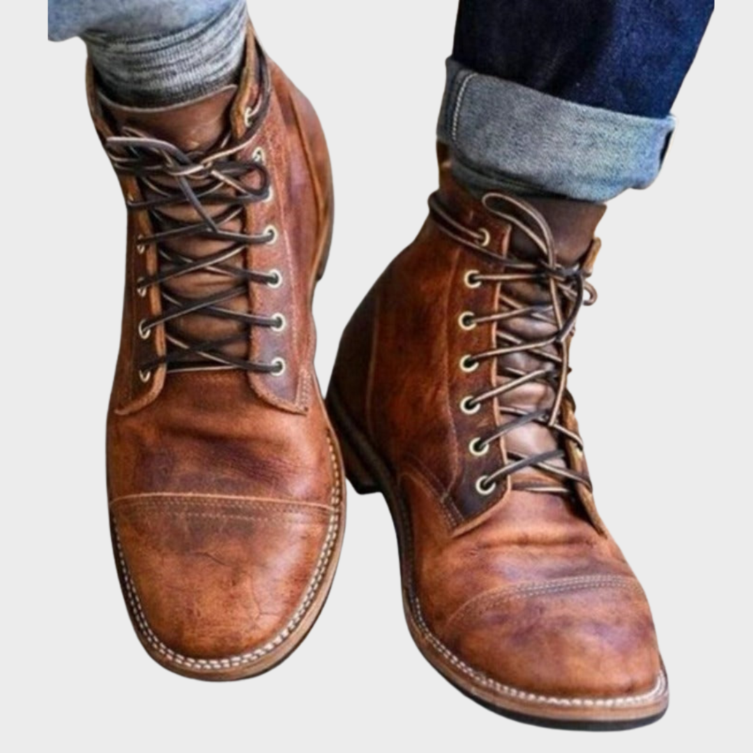 Mark™ - Läder Ankelboots
