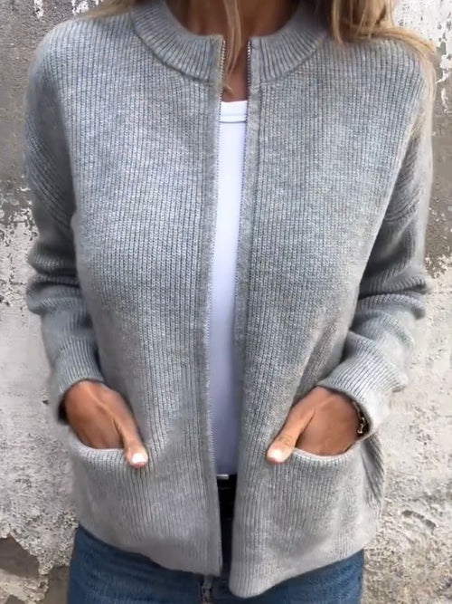 Geraldine™ - Varm Vintercardigan
