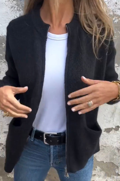 Geraldine™ - Varm Vintercardigan