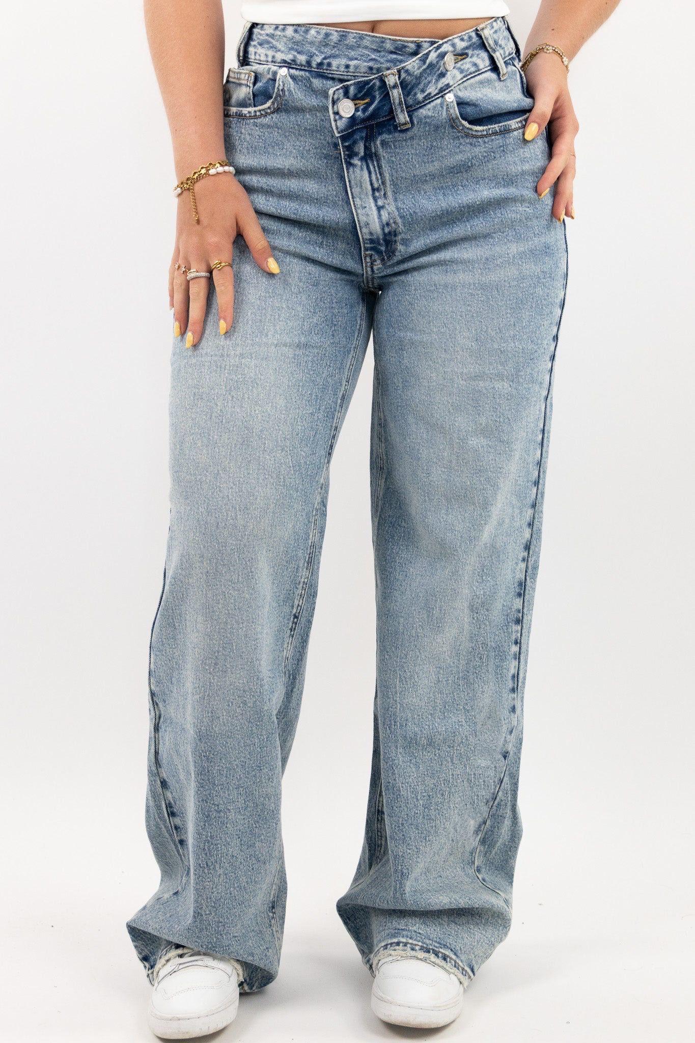 Vera™ -Lösa jeansbyxor