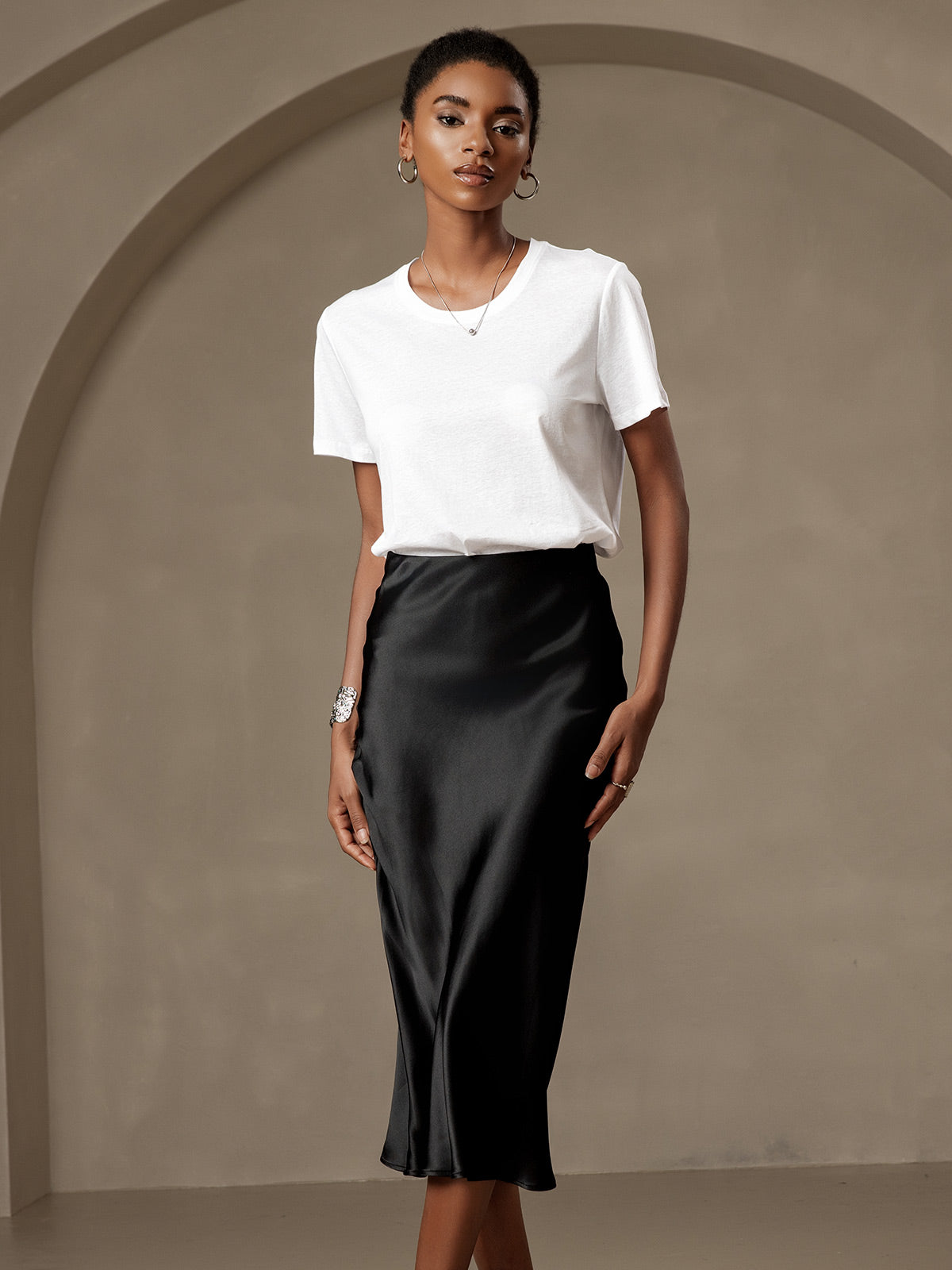 Alva™ – Basic Rundhals T-shirt