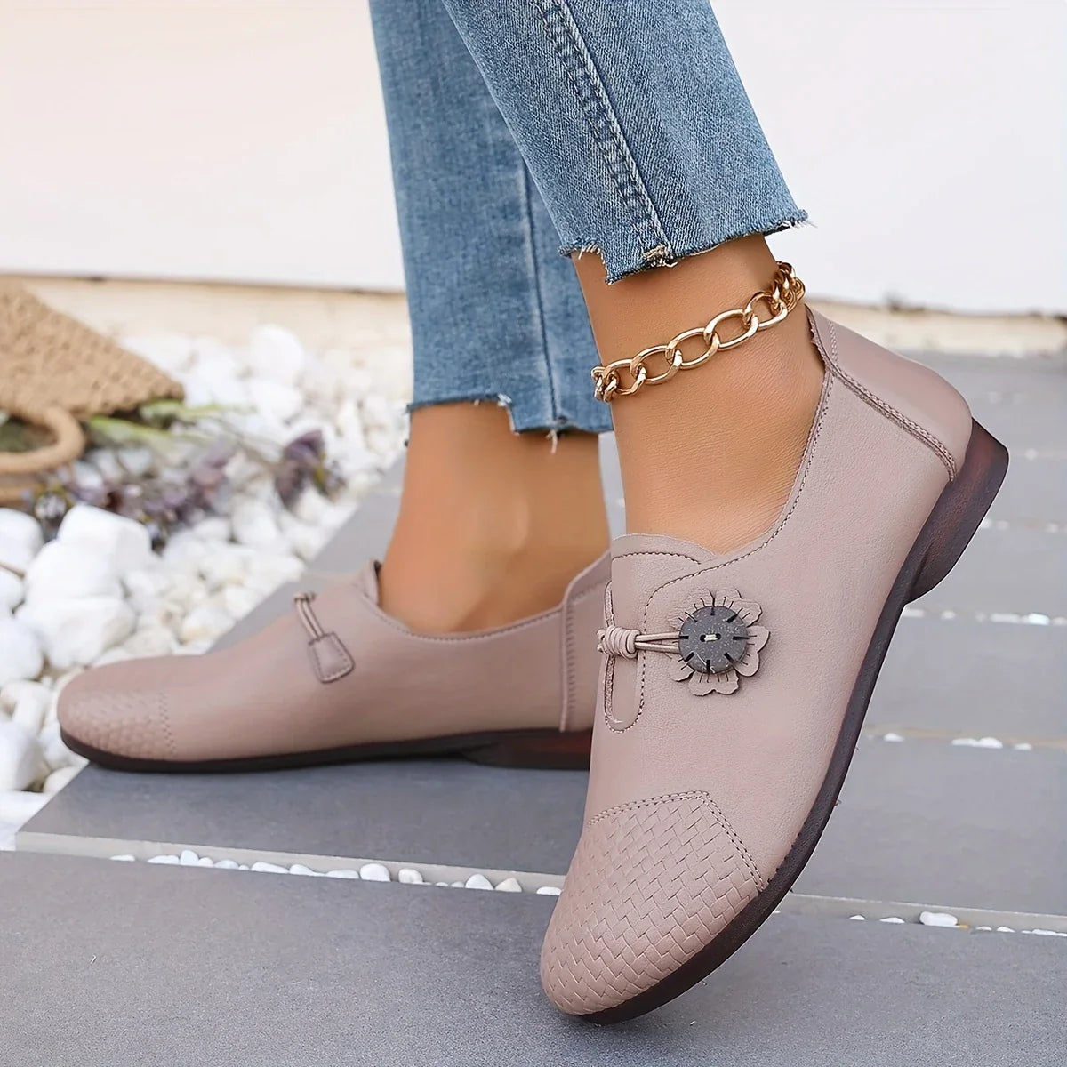 Margareta™ – Vardagliga Flats för Dam