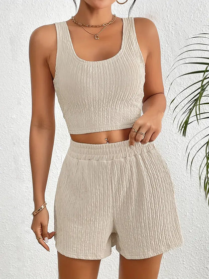 Diana™ – Ledigt Shortsset för Kvinnor