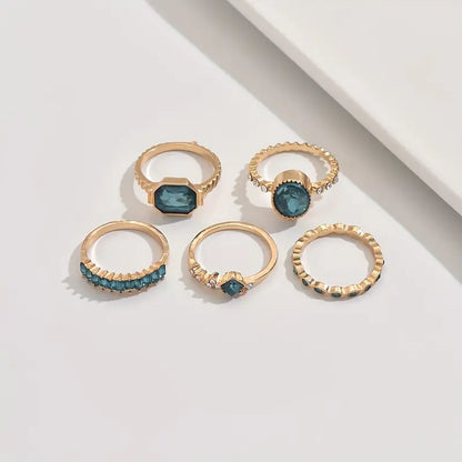 Ädelstens Ring Set | Tillsammans Mot Diabetes