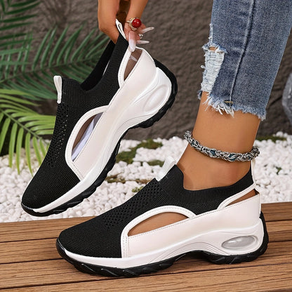 Vendela™ – Slip-On Träningssneakers för Kvinnor