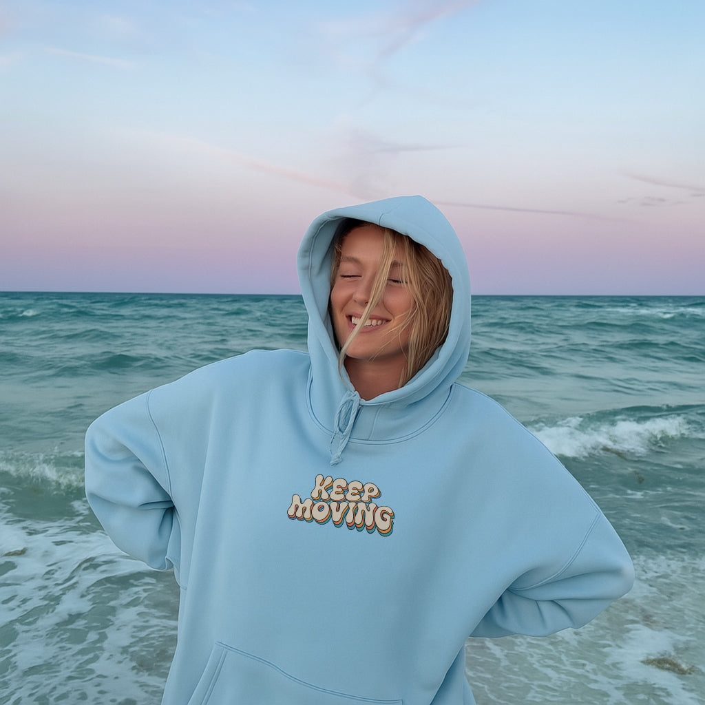Karina™ - Mönstrad Avslappnad Huvtröja
