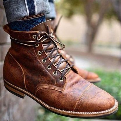 Mark™ - Läder Ankelboots