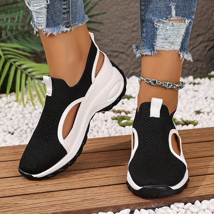 Vendela™ – Slip-On Träningssneakers för Kvinnor