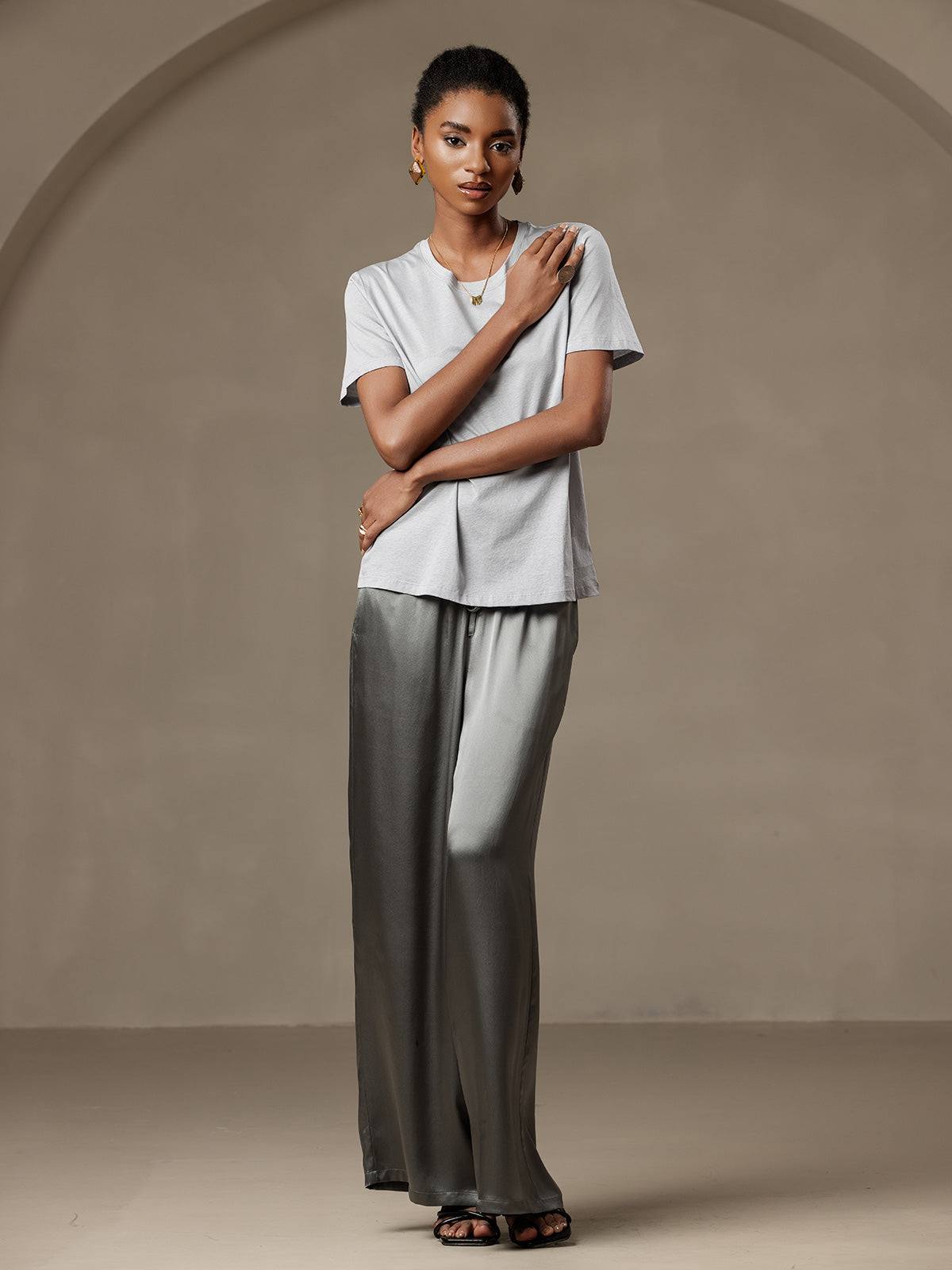 Alva™ – Basic Rundhals T-shirt