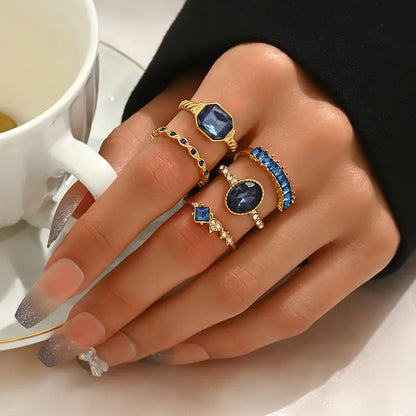 Ädelstens Ring Set | Tillsammans Mot Diabetes