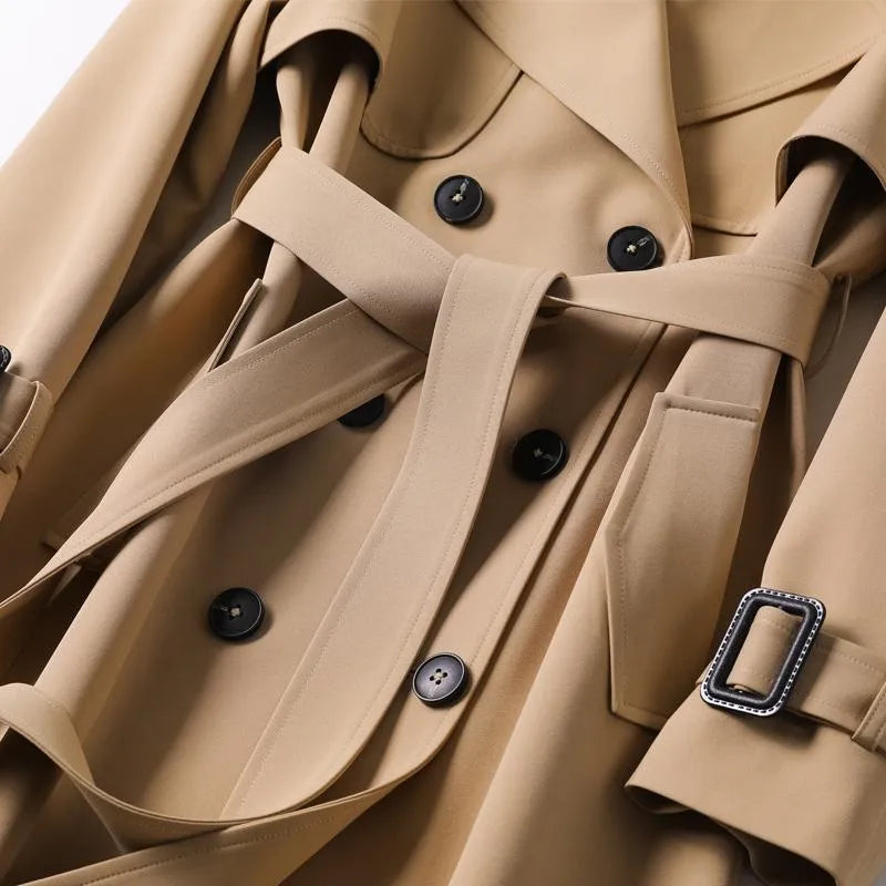 Sylbeth - Klassisk Dam Trenchcoat