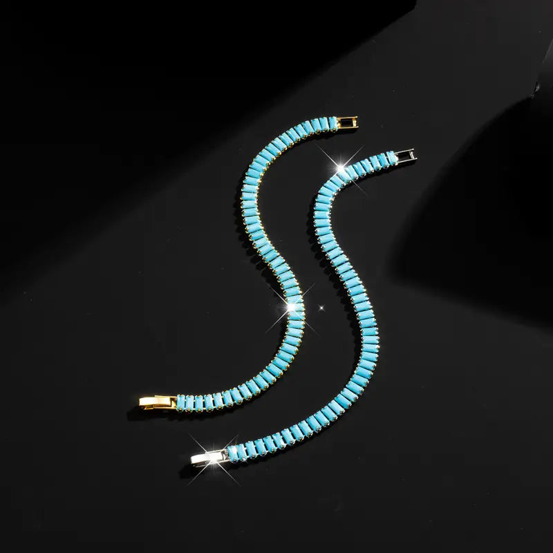 Rektangulärt Tennisarmband | Tillsammans Mot Diabetes