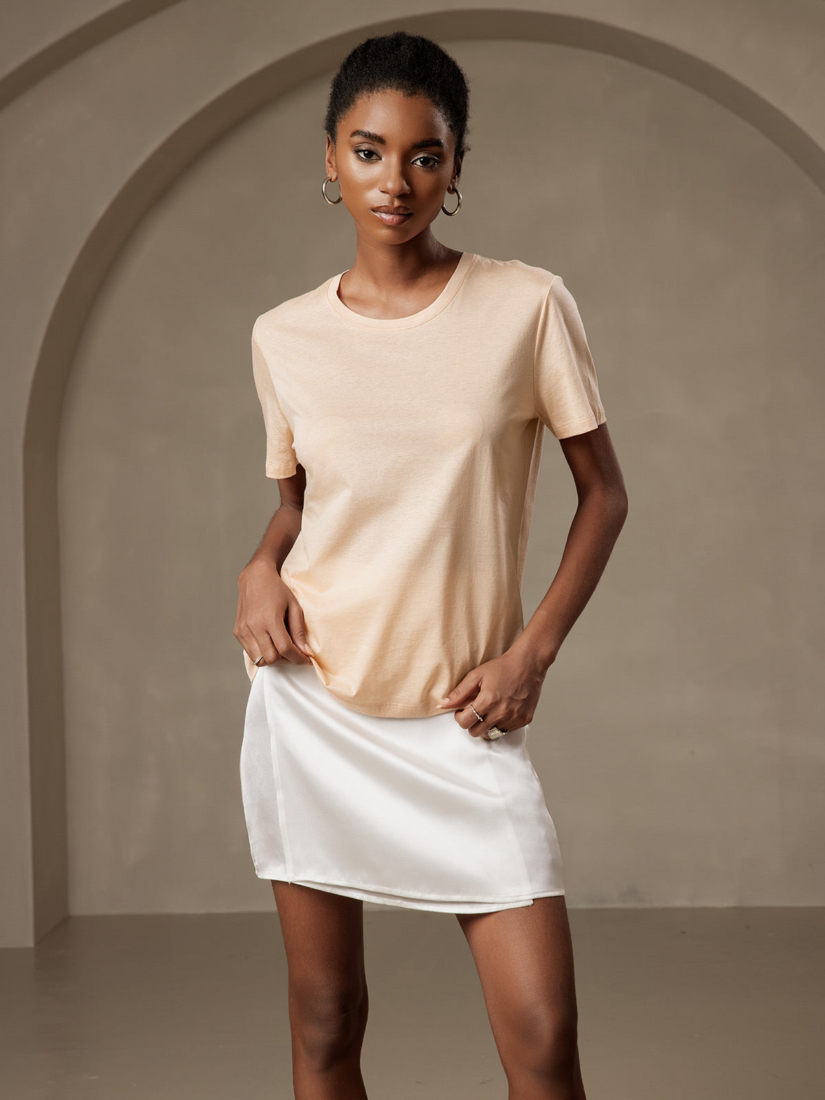Alva™ – Basic Rundhals T-shirt