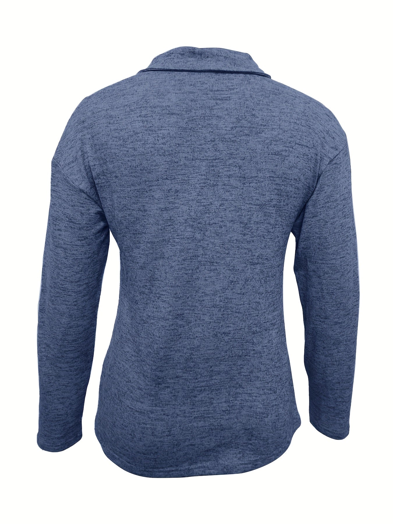 Ami™ - Avslappnad Zip Krage Topp