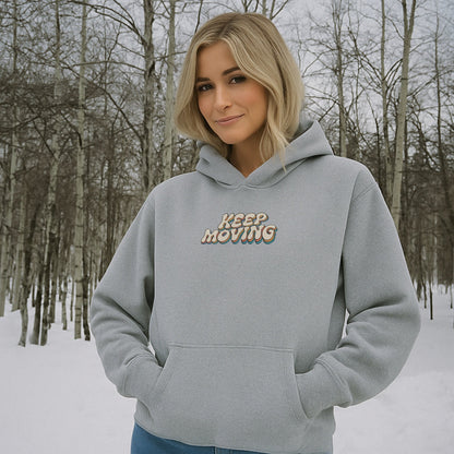 Karina™ - Mönstrad Avslappnad Huvtröja